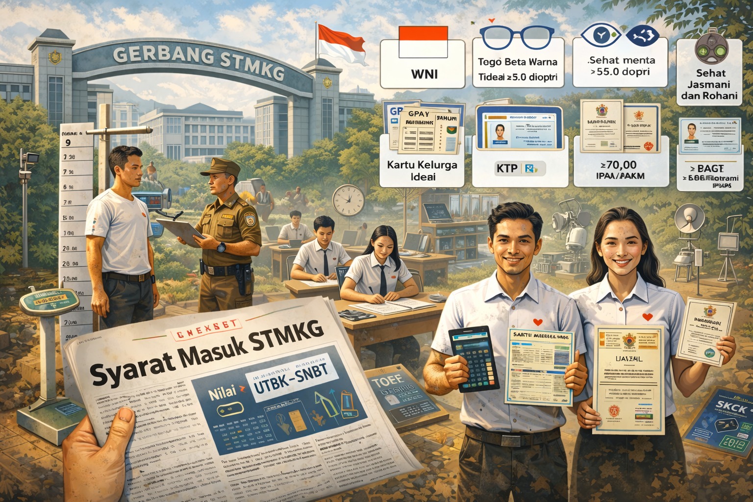 Syarat Masuk STMKG Lengkap!