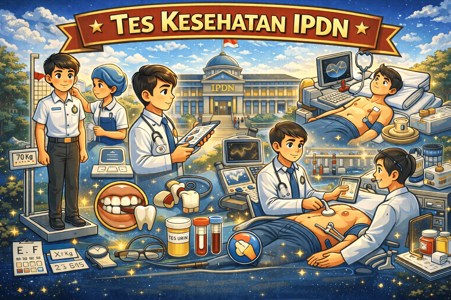 Tips Lolos Tes Kesehatan IPDN