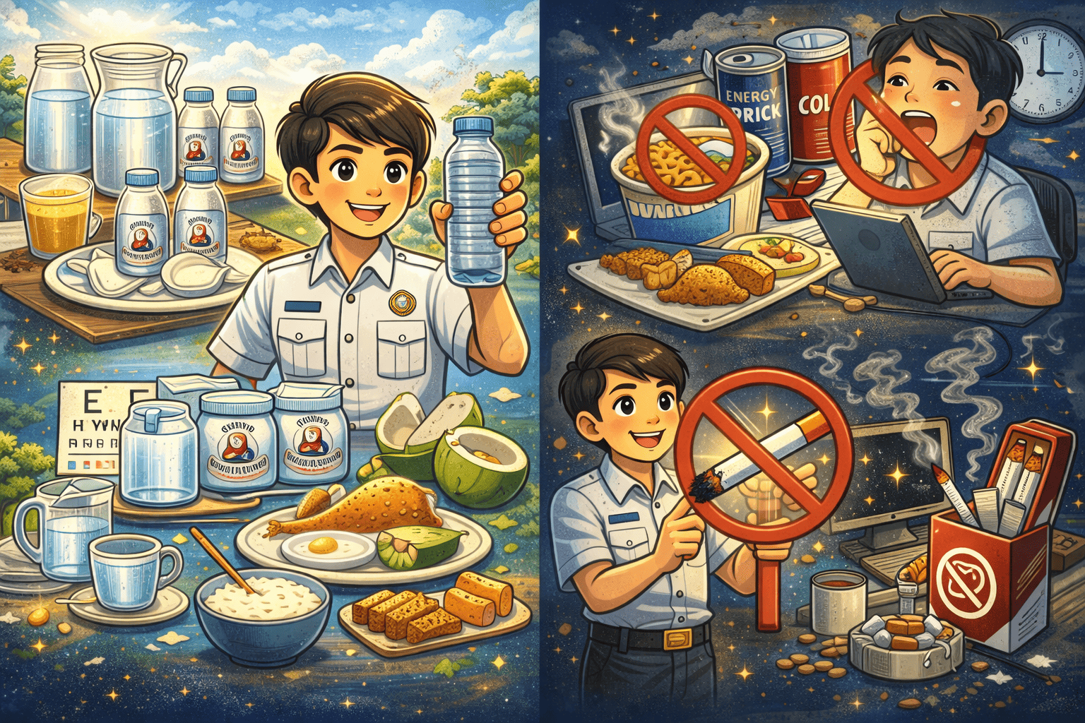 Persiapan Tes Kesehatan IPDN H-2 Bulan